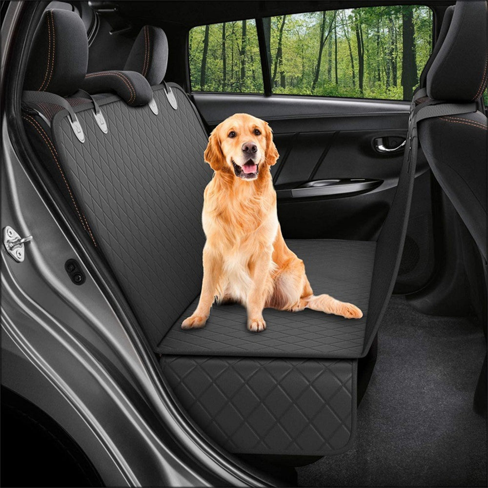 Waterproof Dog Car Seat Cover - Scratch-Proof Travel Hammock for Safe Travel